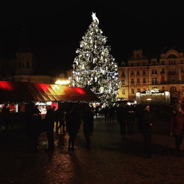 Christmas in Prague.